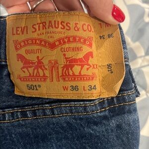 Levi's 501 Jeans